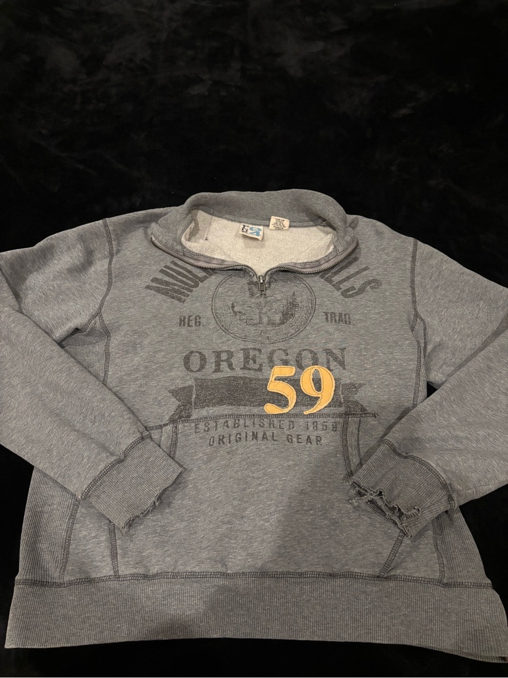 Blue 84 Gray Oregon 59 Pullover Sweatshirt
